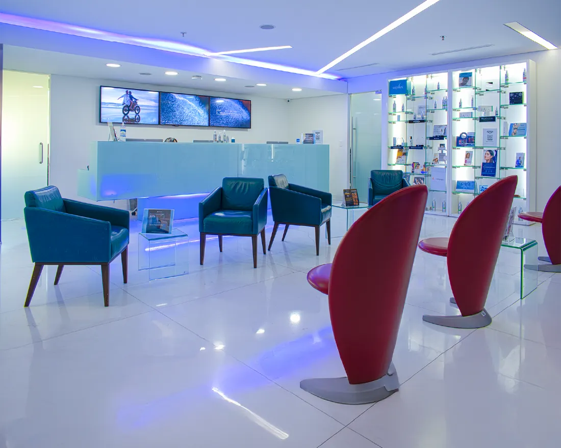 Instalaciones de la clínica Kaloni Santa Fe